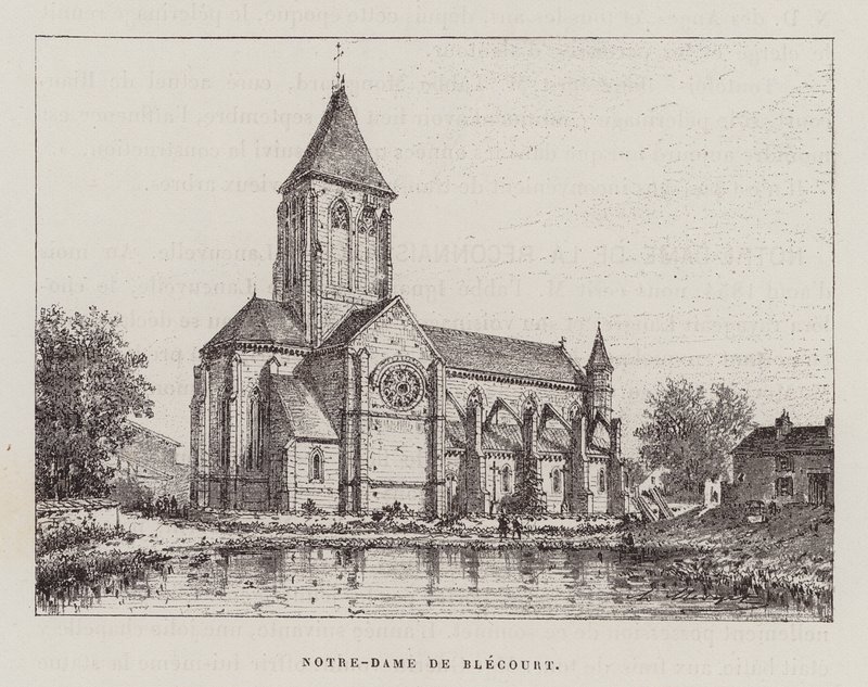 Notre-Dame De Blecourt door Hubert Clerget