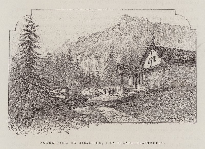Notre-Dame De Casalibus, A La Grande-Chartreuse door Hubert Clerget