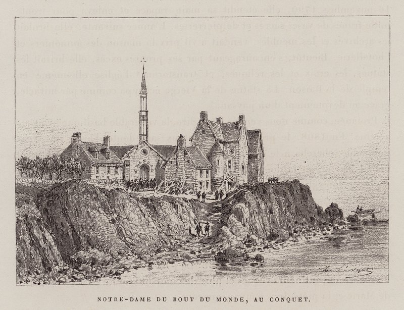 Notre-Dame Du Bout Du Monde, Au Conquet door Hubert Clerget