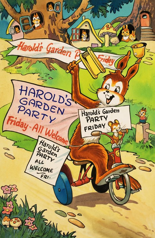 Harold Haas door Hugh McNeill
