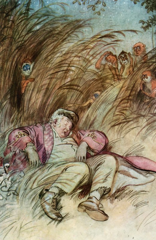 Illustratie voor J M Barrie