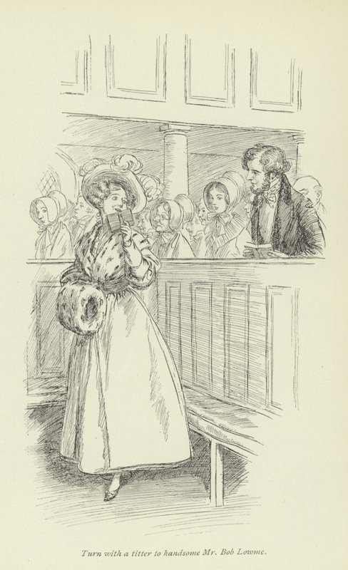 Illustratie voor Janets Berouw door Hugh Thomson