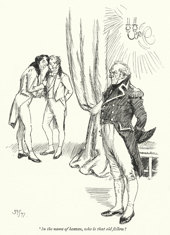 Illustratie voor Persuasion door Jane Austen door Hugh Thomson