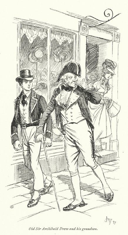 Illustratie voor Persuasion door Jane Austen door Hugh Thomson
