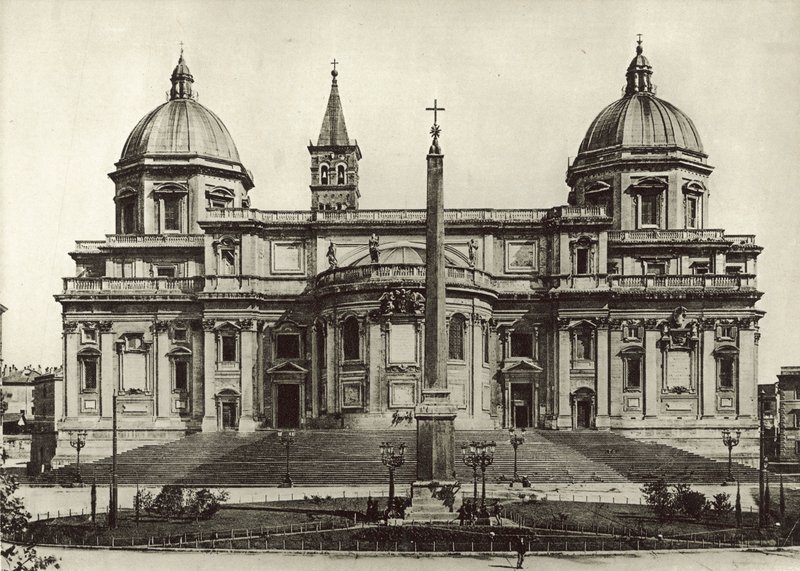 Basiliek van Santa Maria Maggiore, De Tribune door Italian Photographer