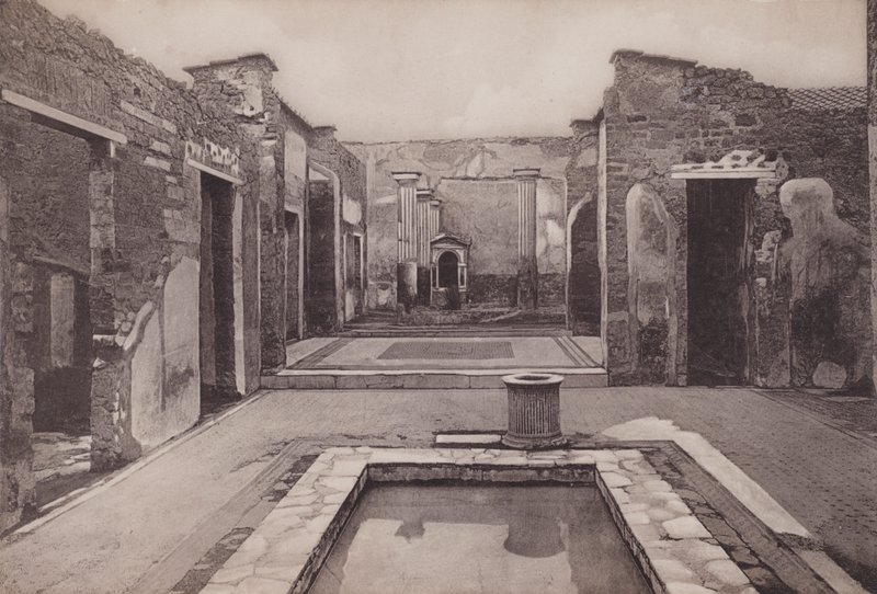 Casa Del Poeta Tragico, Huis van de Tragische Dichter door Italian Photographer