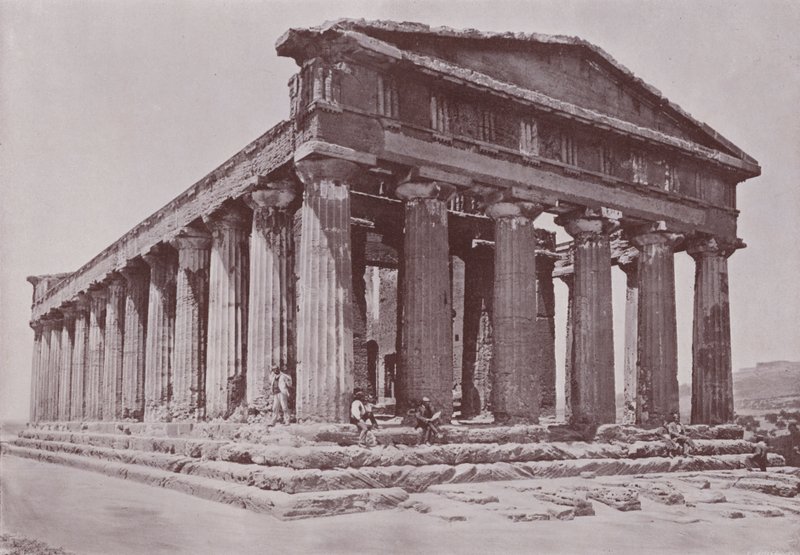 Italië: Tempel van Concordia, Agrigento door Italian Photographer