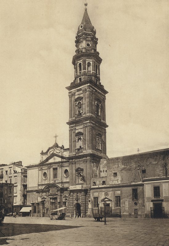 Napels: Chiesa E Piazza Del Carmine door Italian Photographer
