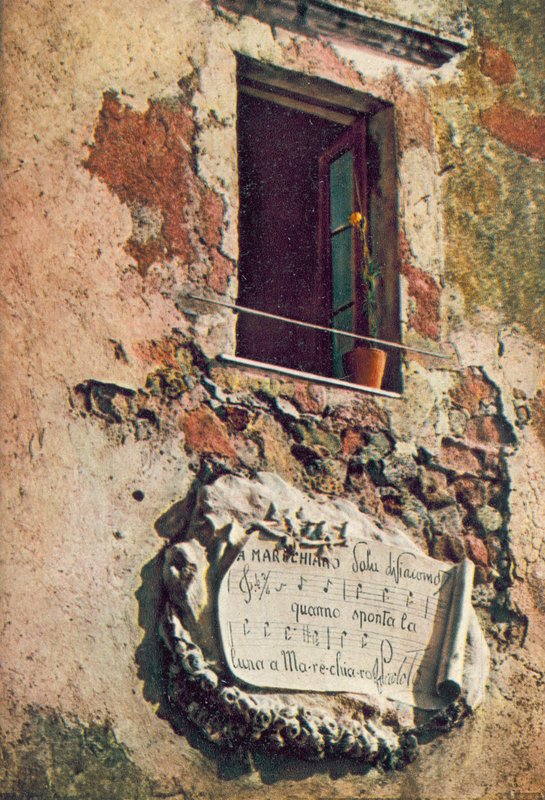 Napoli / Napels: Marechiaro (kleurenfoto) door Italian Photographer