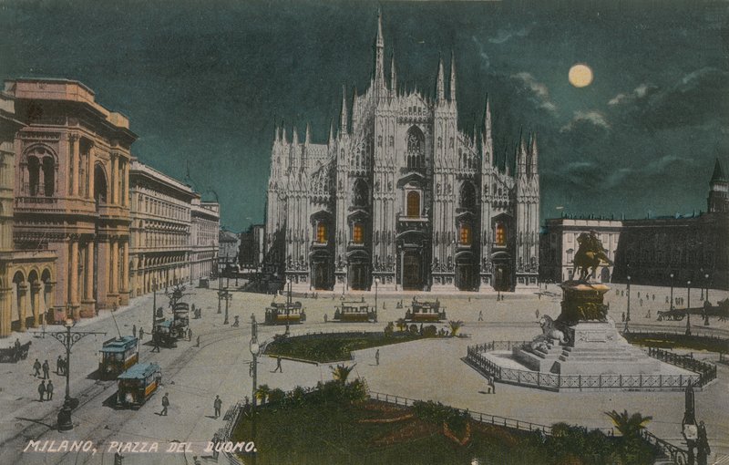 Piazza del Duomo, Milaan door Italian Photographer