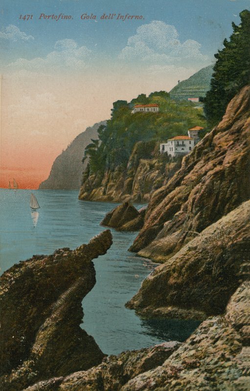 Portofino, Italië. Gola dell Inferno door Italian Photographer