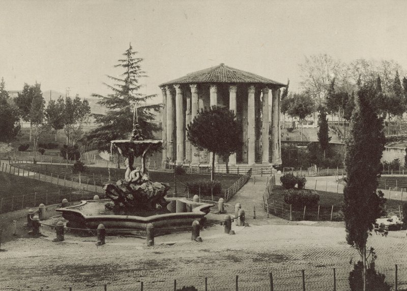 Tempel van Vesta door Italian Photographer