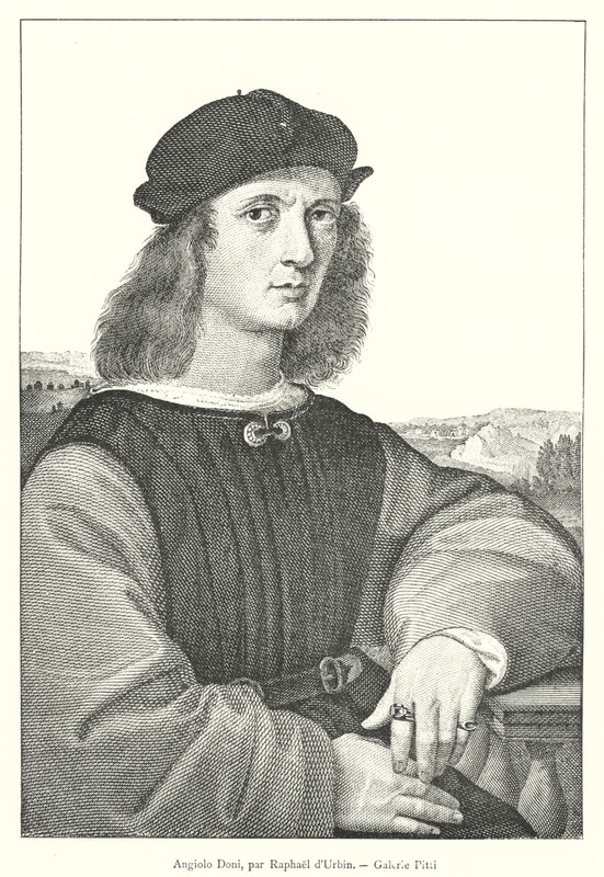 Angiolo Doni, door Raphael d