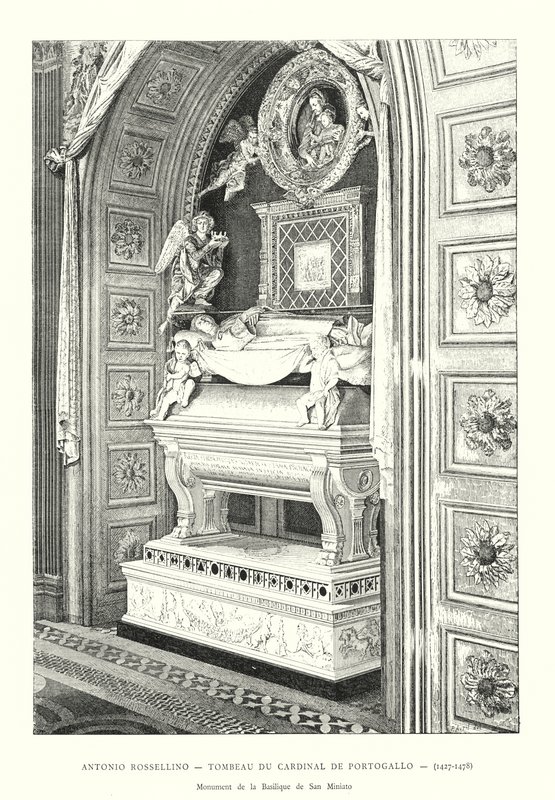 Antonio Rossellino, Graf van de Kardinaal van Portogallo door Italian School