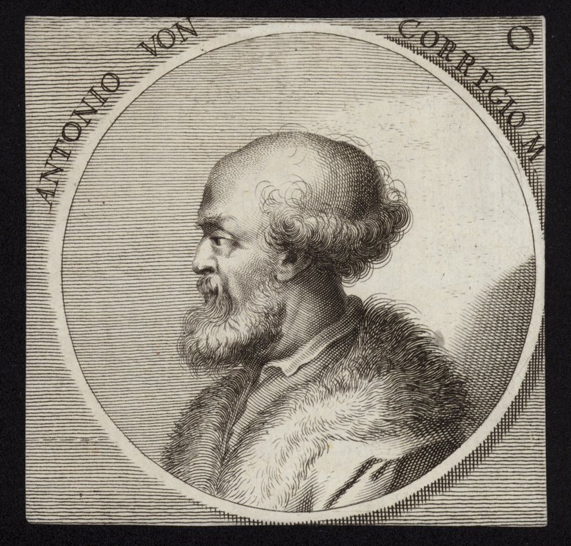 Antonio da Correggio door Italian School