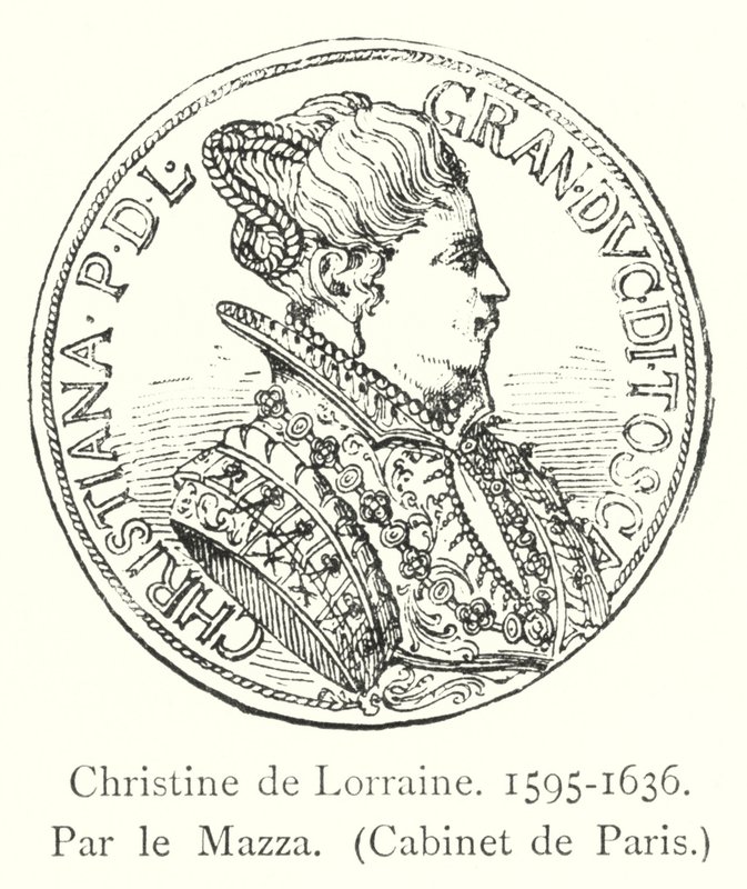 Christine de Lorraine door Italian School