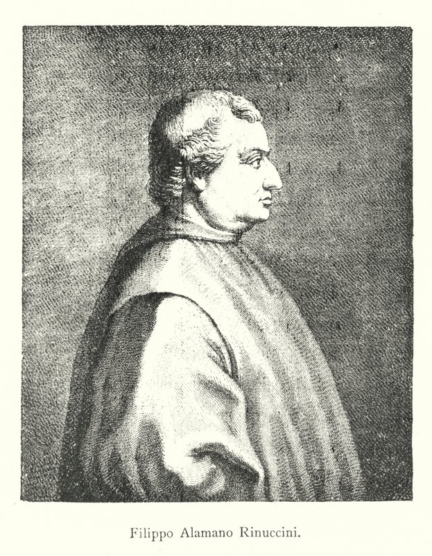 Filippo Alamanno Rinuccini (gravure) door Italian School