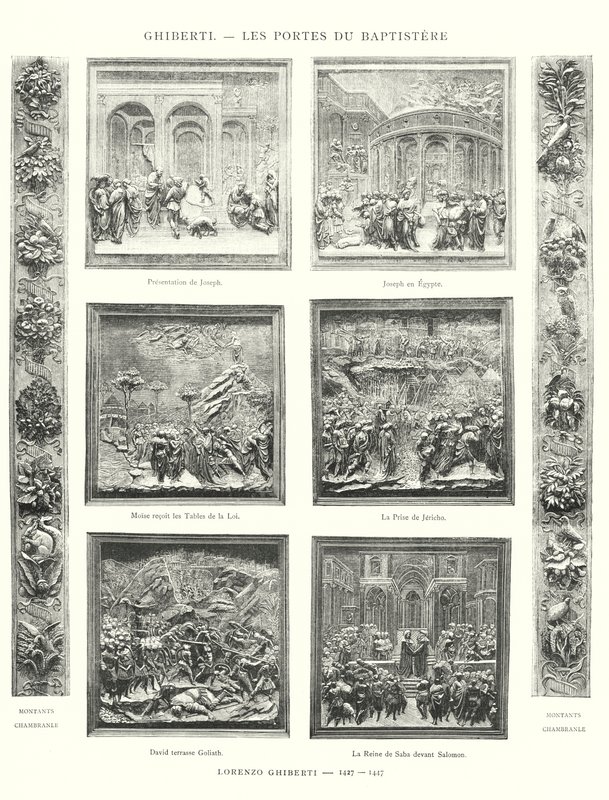 Ghiberti, De Deuren van het Baptisterium, Lorenzo Ghiberti door Italian School