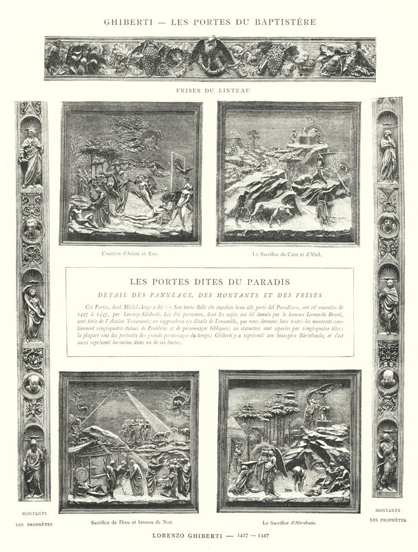 Ghiberti, De Deuren van het Baptisterium, Lorenzo Ghiberti door Italian School