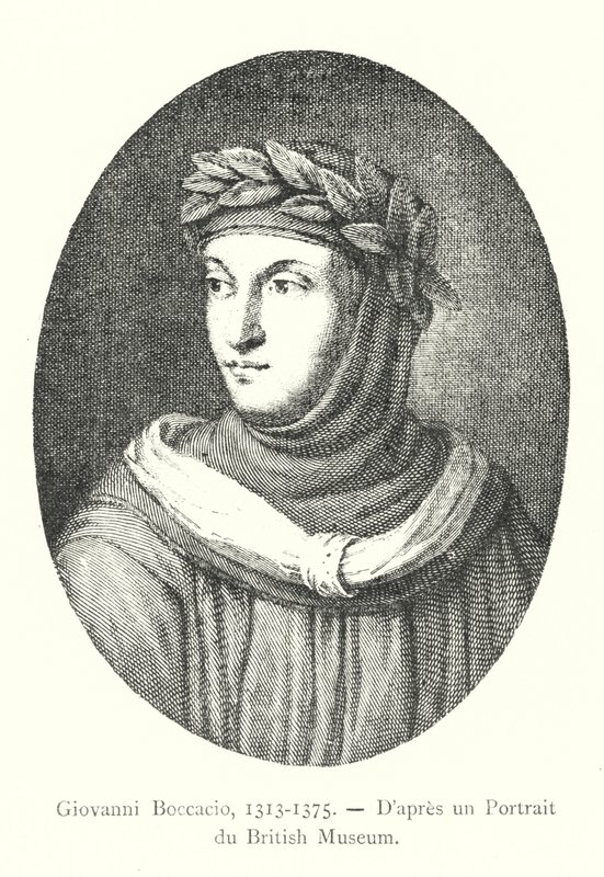 Giovanni Boccaccio door Italian School