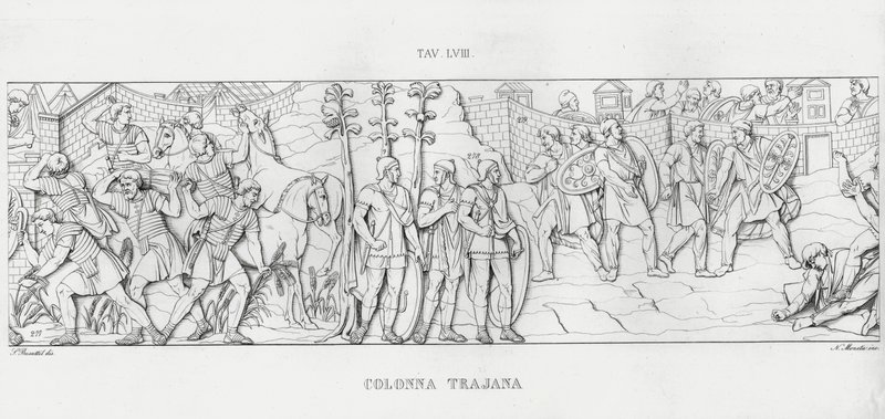 La Colonna Trajana, Trajanus