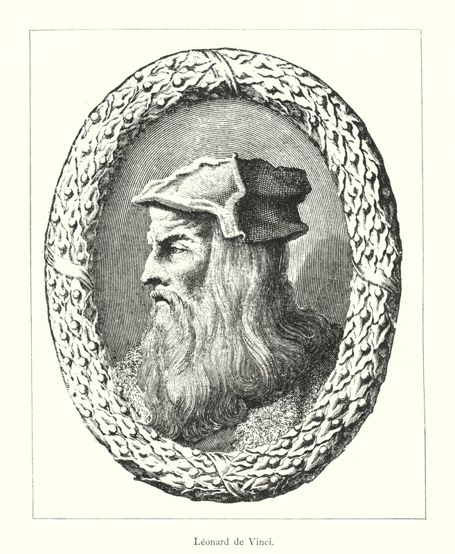 Leonardo da Vinci door Italian School