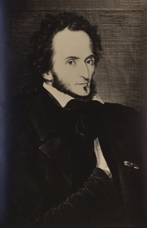 Portret van Niccolò Paganini door Italian School