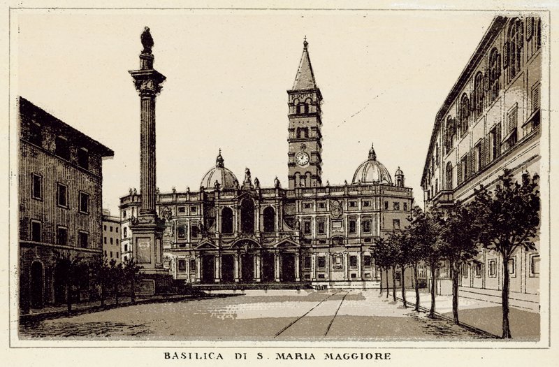 Rome: Basilica Di S Maria Maggiore door Italian School