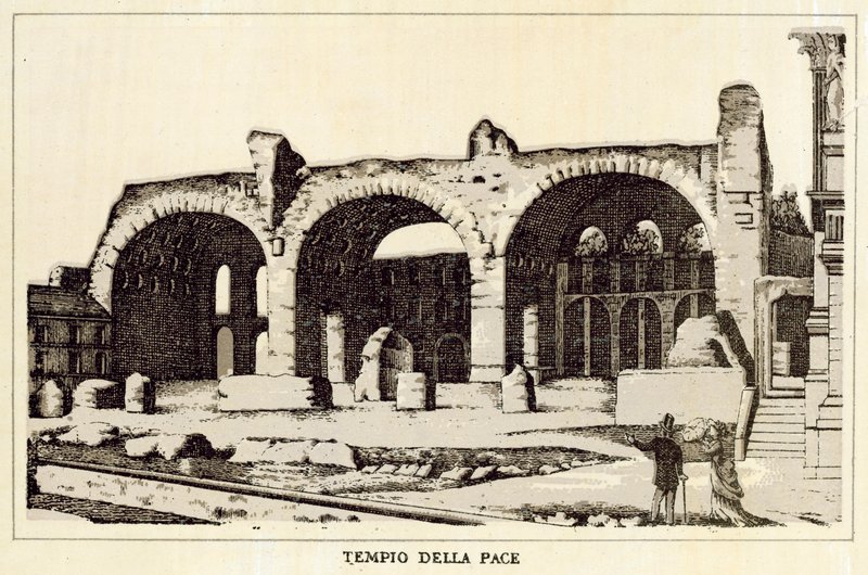 Rome: Tempio Della Pace door Italian School