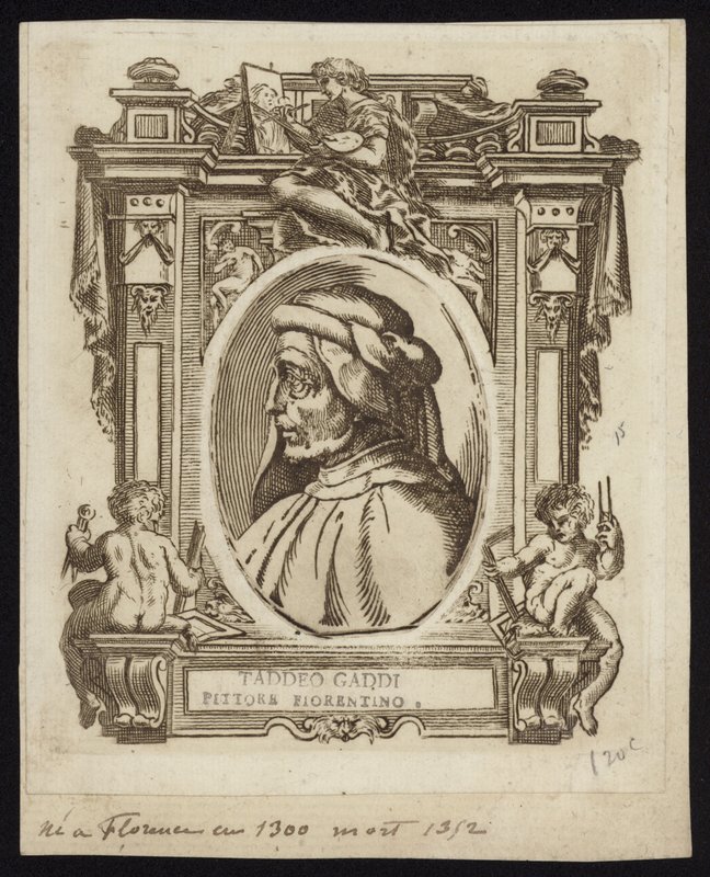 Taddeo Gaddi door Italian School