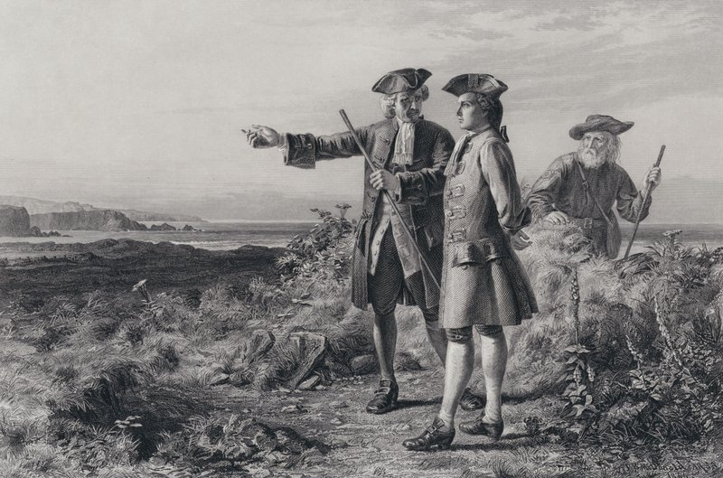 De Kaim van Kinprunes (gravure) door J.B. (after) MacDonald