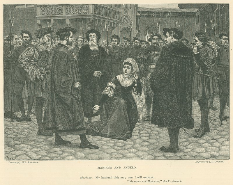 Illustratie voor Maat voor Maat door J.M.L. Ralston
