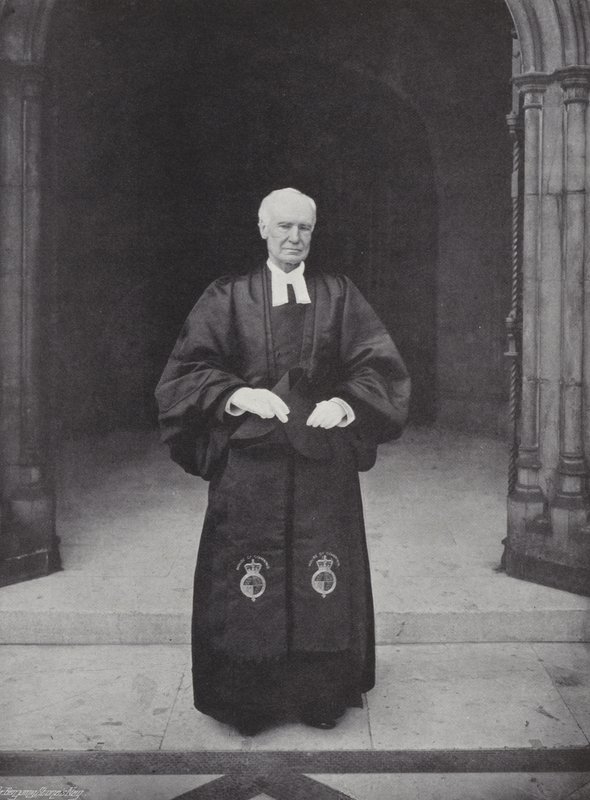De kapelaan van het Lagerhuis, Aartsdiaken Wilberforce door J. Benjamin Stone