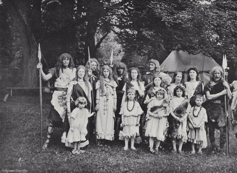 Het Sherborne Schouwspel, een Engelse Stamhoofd, Stamleden en Families door J. Benjamin Stone