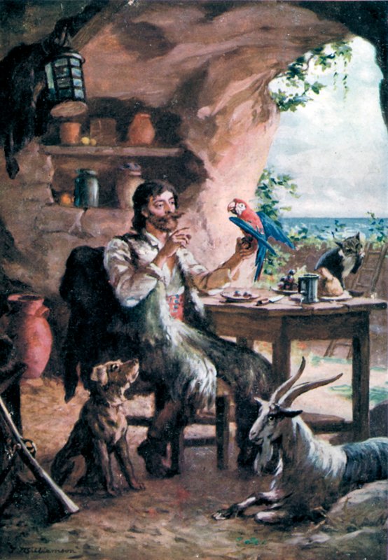 Robinson Crusoe door J. Williamson
