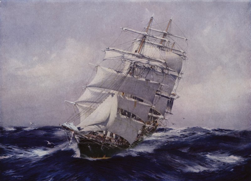Clipper Thermopylae door Jack after Spurling