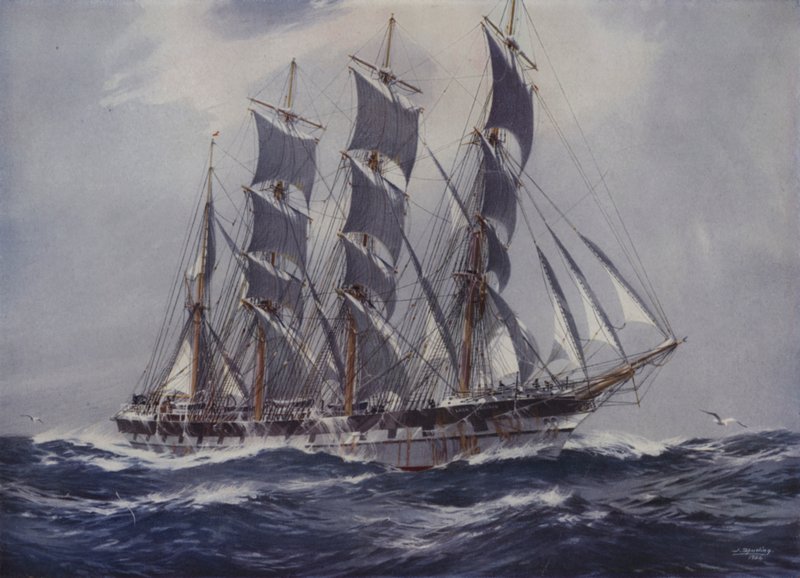 Zeilschip Loch Torridon door Jack after Spurling