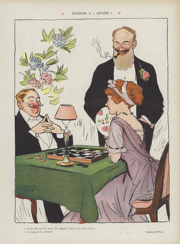 Illustratie voor Le Rire door Jacques Wely