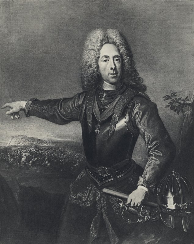 Prins Eugenius van Savoye door Jacques or Jakobus van (after) Schuppen