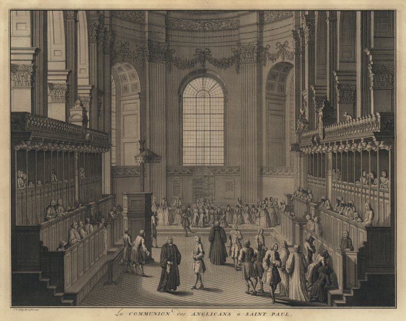 Anglicaanse communie in St Paul