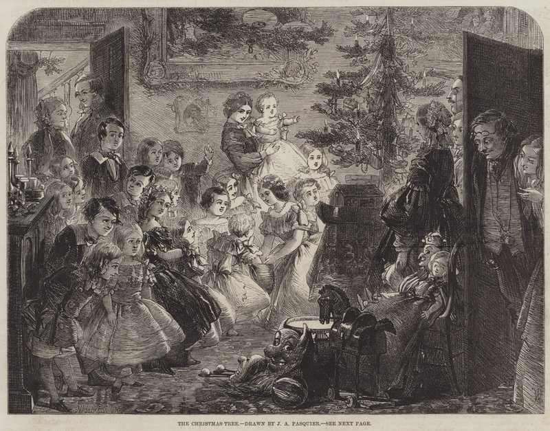 De Kerstboom door James Abbott Pasquier