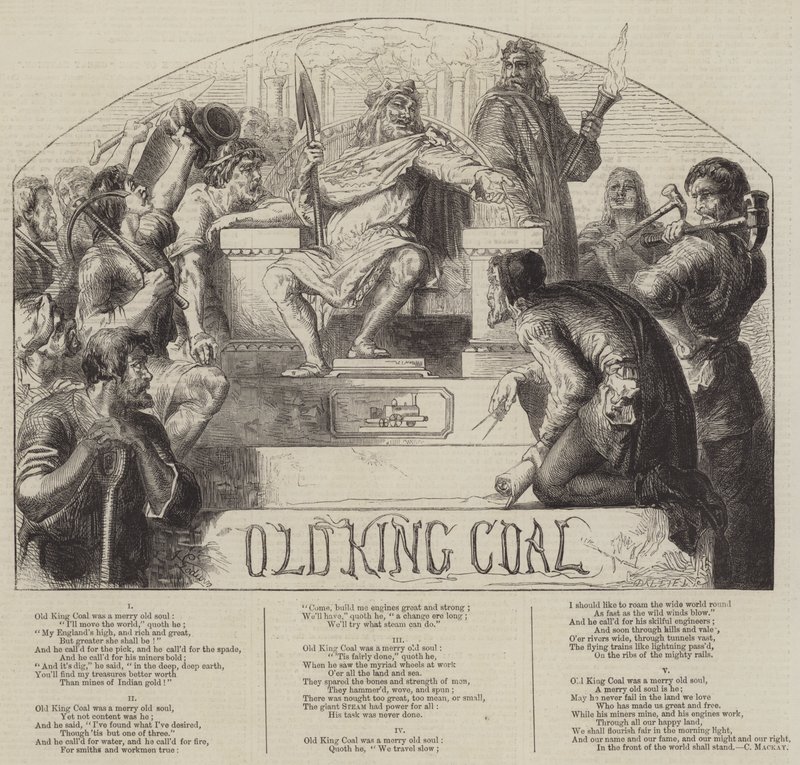Oude Koning Kolen door James Godwin