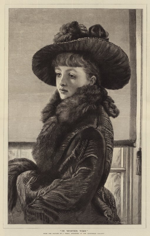 In de wintertijd door James Jacques Joseph Tissot