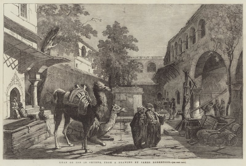 Khan of Herberg in Smyrna door James Robertson