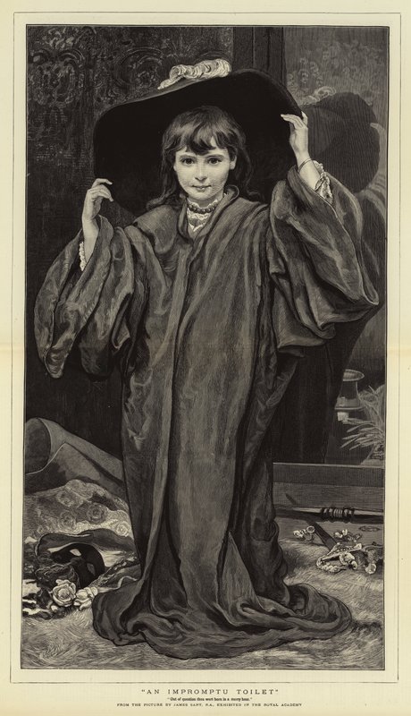 Een geïmproviseerde toilet door James Sant