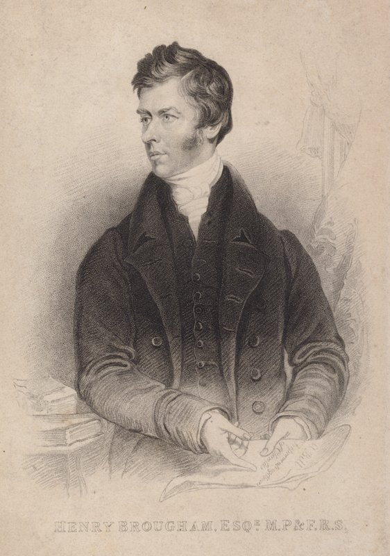 Henry Brougham door James (after) Lonsdale