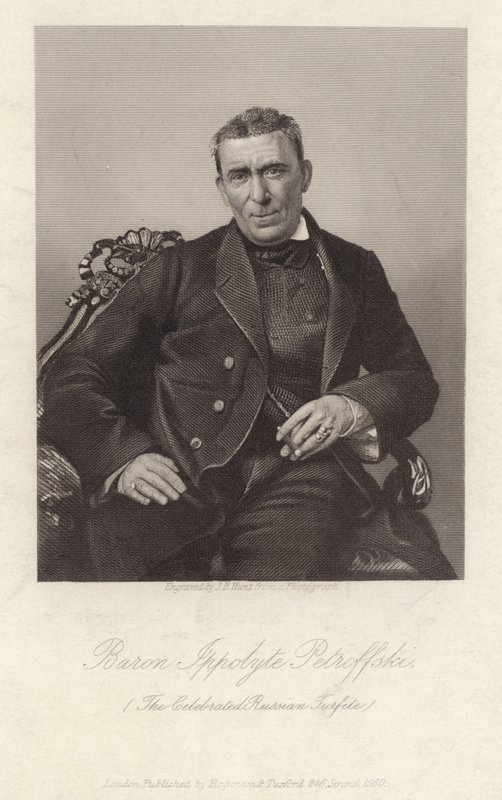 Baron Ippolyte Petroffski, Russische turfite door James B. Hunt