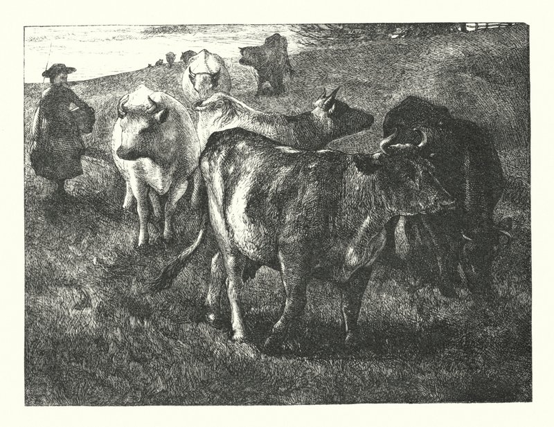 Elegie geschreven in een Landelijke Kerkhof door James Dawson Watson
