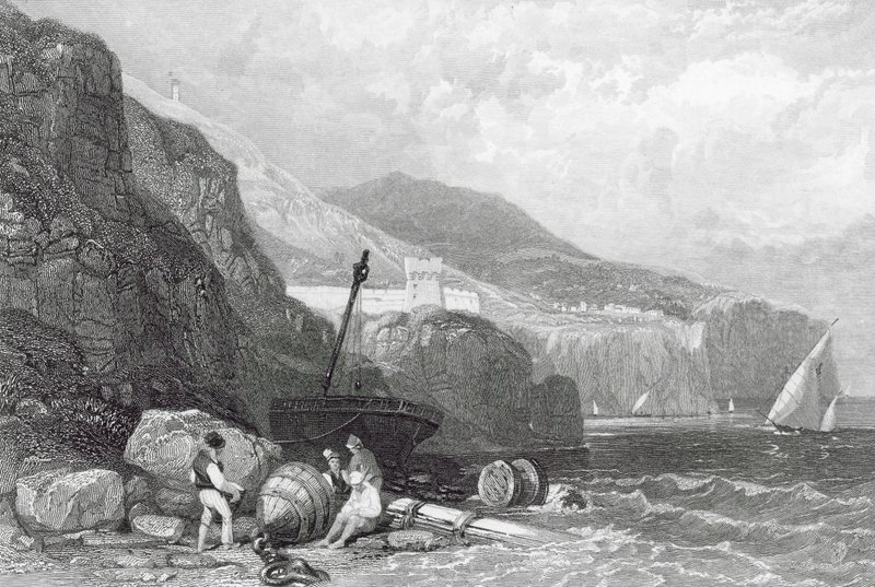 Vico, Baai van Napels, Italië door James Duffield Harding