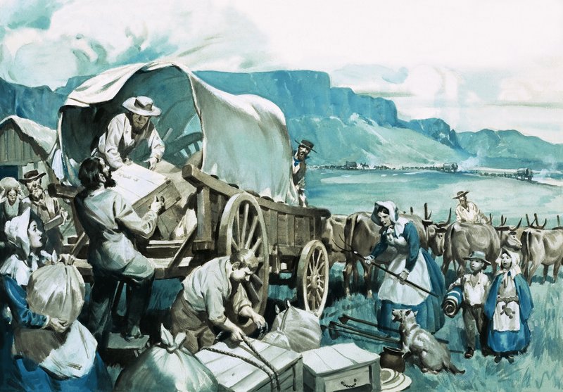 De Grote Trek door James Edwin McConnell
